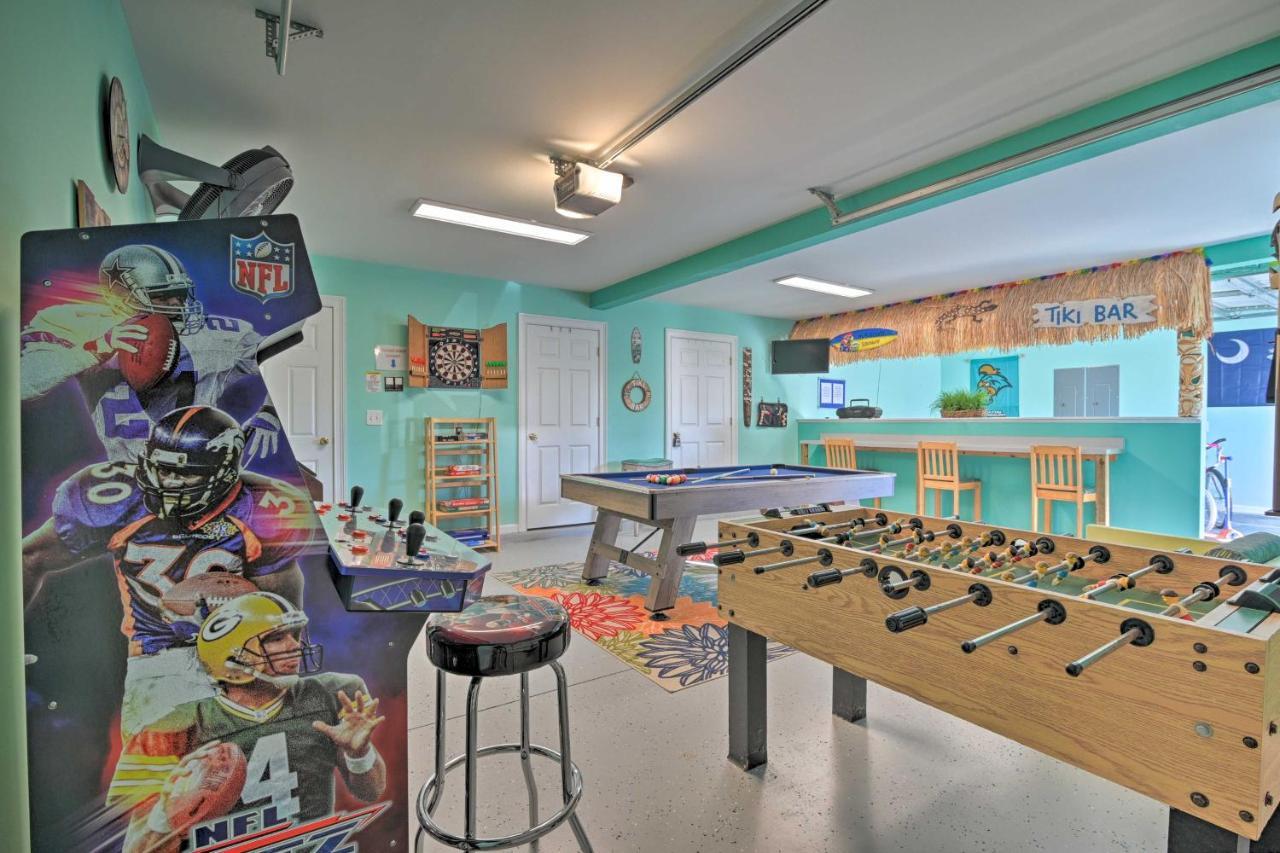 Charming Bermuda Bay Hideaway With Game Room! شاطئ ميرتل المظهر الخارجي الصورة