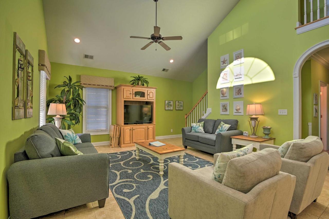 Charming Bermuda Bay Hideaway With Game Room! شاطئ ميرتل المظهر الخارجي الصورة