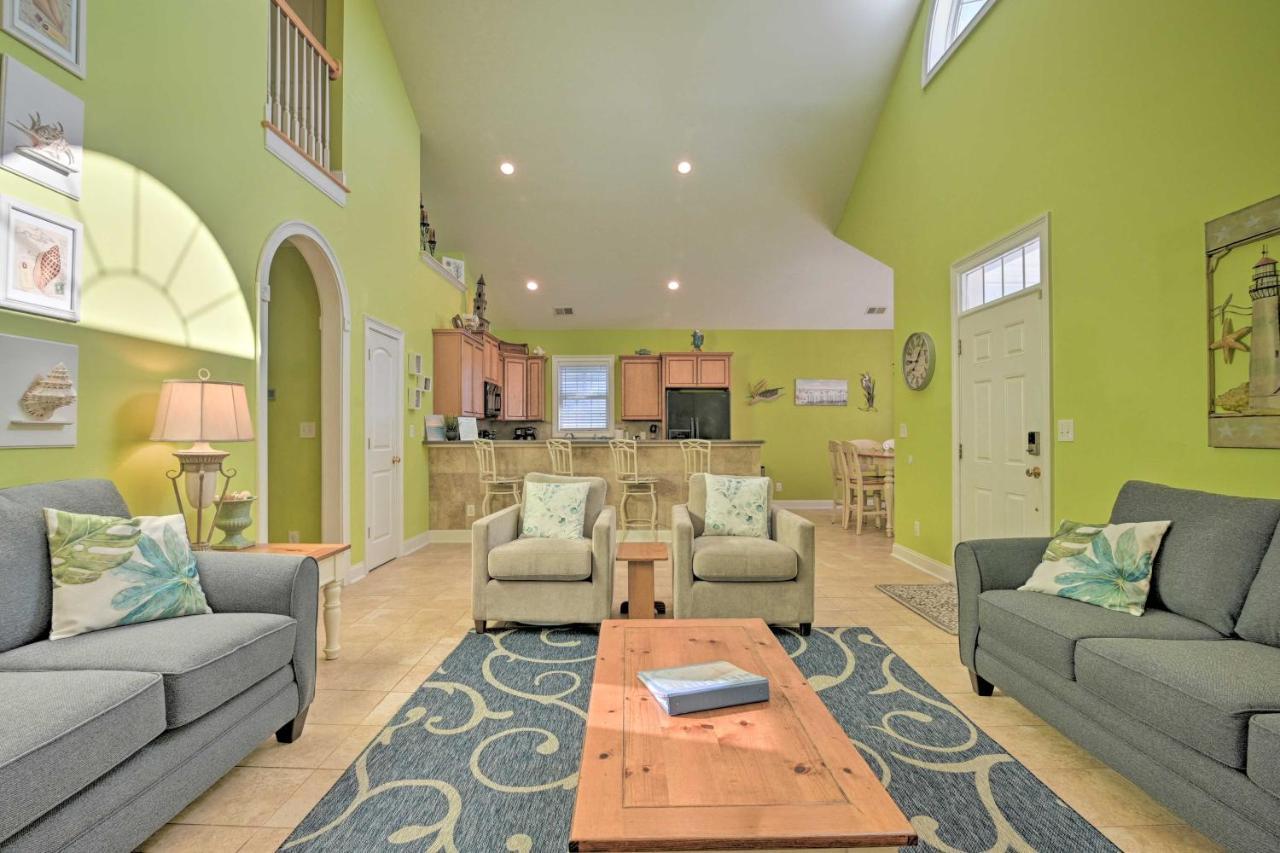 Charming Bermuda Bay Hideaway With Game Room! شاطئ ميرتل المظهر الخارجي الصورة