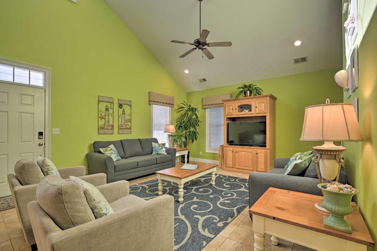 Charming Bermuda Bay Hideaway With Game Room! شاطئ ميرتل المظهر الخارجي الصورة